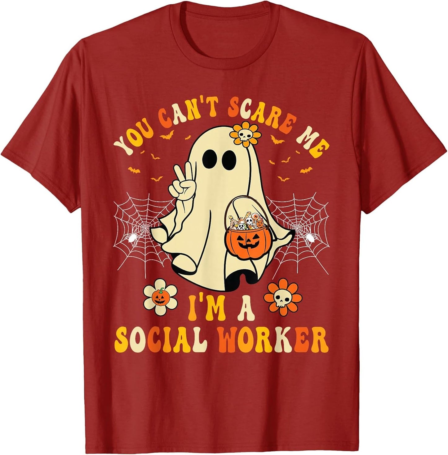You Can't Scare Me I'm a School Social Worker Halloween