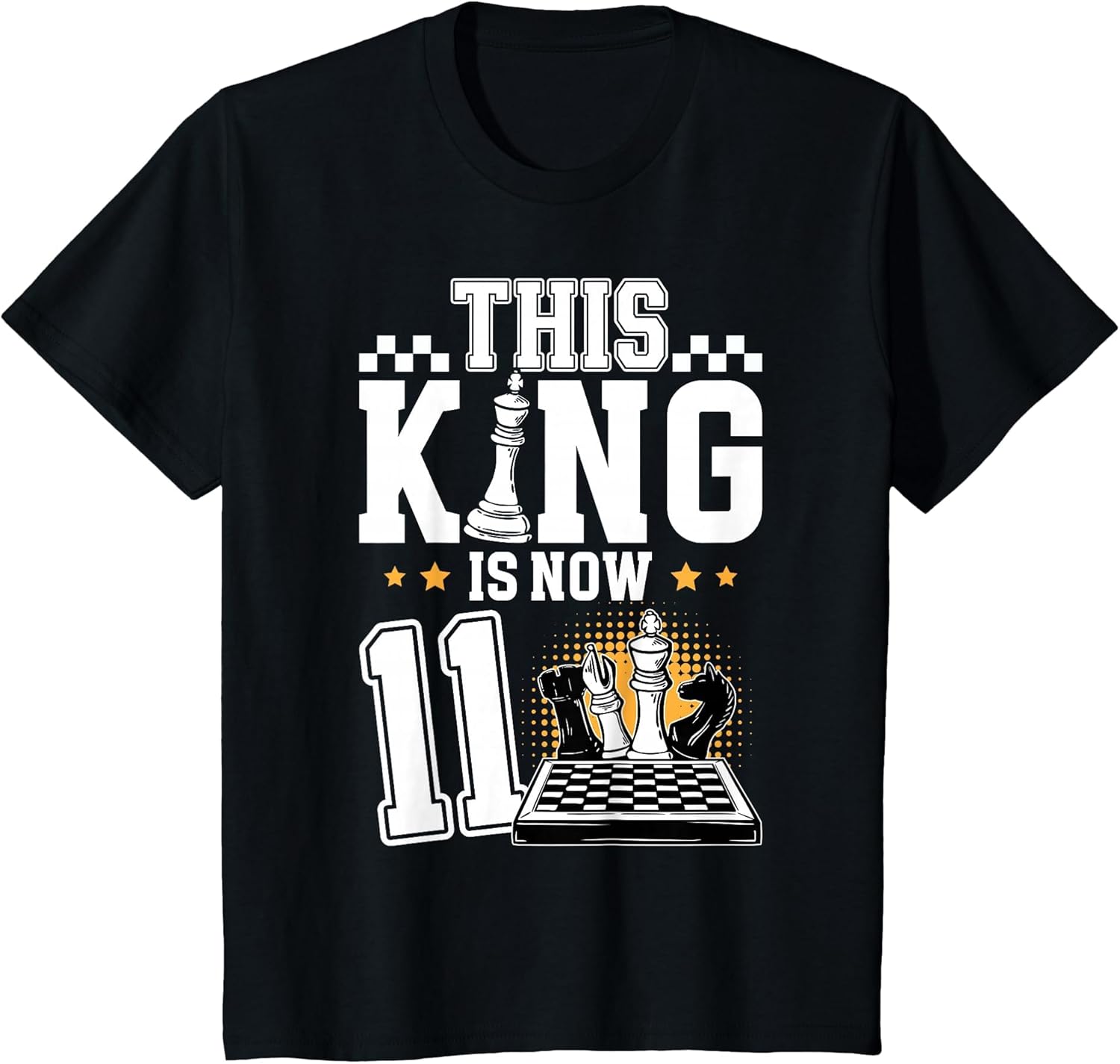 11th Chess Birthday Eleven Year Old Chess Player Birthday