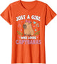 Just a Girl who Loves Capybaras Cute Capybara Lover