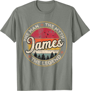 James The Man The Myth The Legend Personalized Name