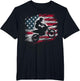 Motocross USA Dirt Bike American Flag