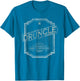 DRUNCLE Vintage Weathered Whiskey Label Design T Shirt