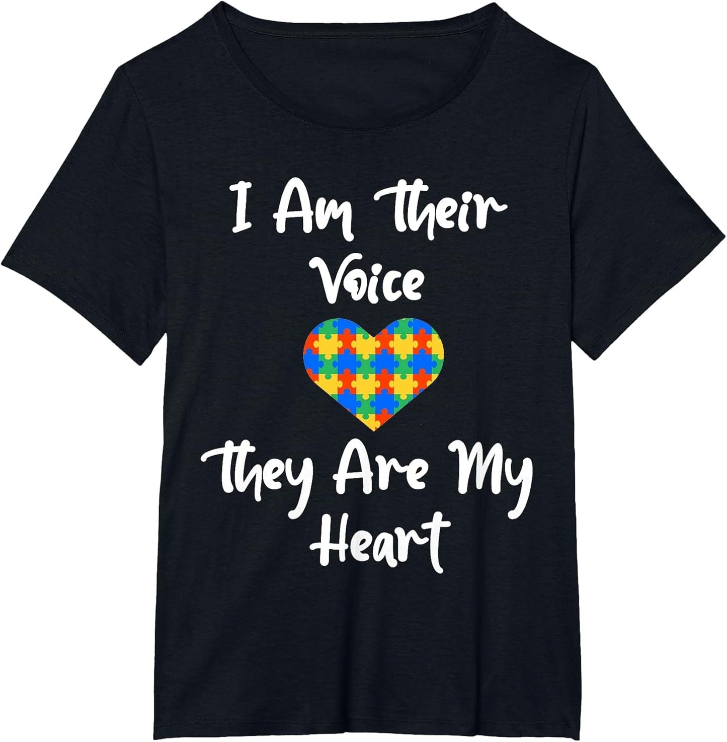 I Am Their Voice They are My Heart Fun Autism Teacher