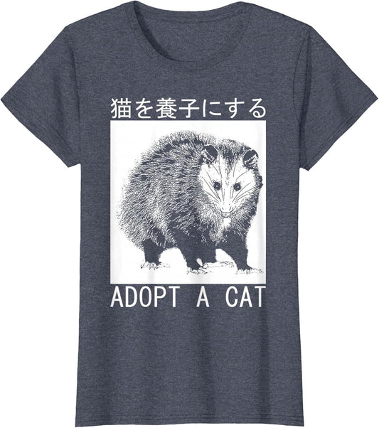 Vintage Adopt A Cat Possum Japanese Opossum