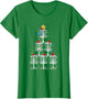Xmas Stupid Tree Disc Golf Funny Frisbee Golf Player Basket