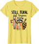 Vintage Still Feral Just Forgiven Cross Raccoon Christian