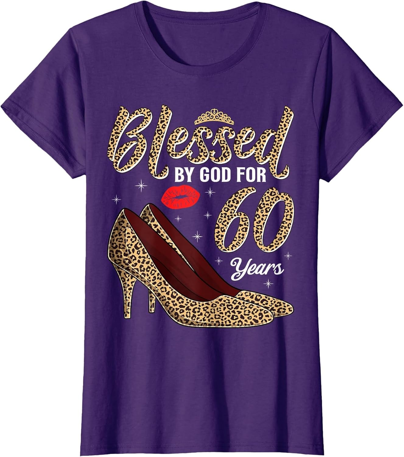 Blessed by God for 60 Years Old Ladies 60th Birthday