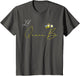Kids Lil Queen B Shirt Bee Top Graphic Funny
