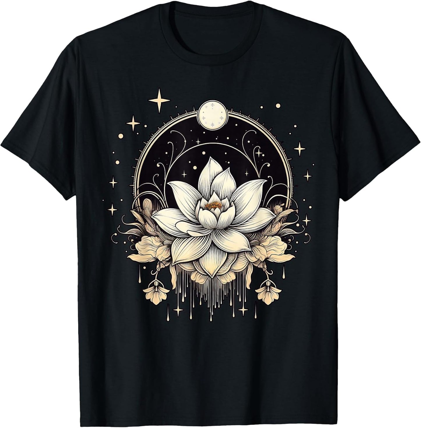 Vintage Lotus Flower on Lotus Flower