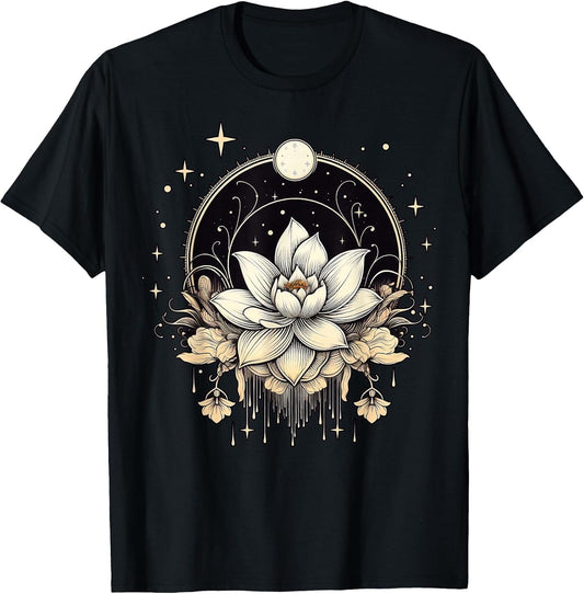 Vintage Lotus Flower on Lotus Flower