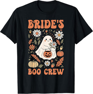 Bride's Boo Crew Floral Ghost Bachelorette Bridal Party
