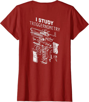 I Study Triggernometry Gun On Back