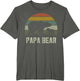 Funny Papa Bear Shirts, Cub 1 Kid Fathers Day Grandpa