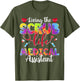 Living The Scrub Life Tie Dye Hippie Medical Assistant