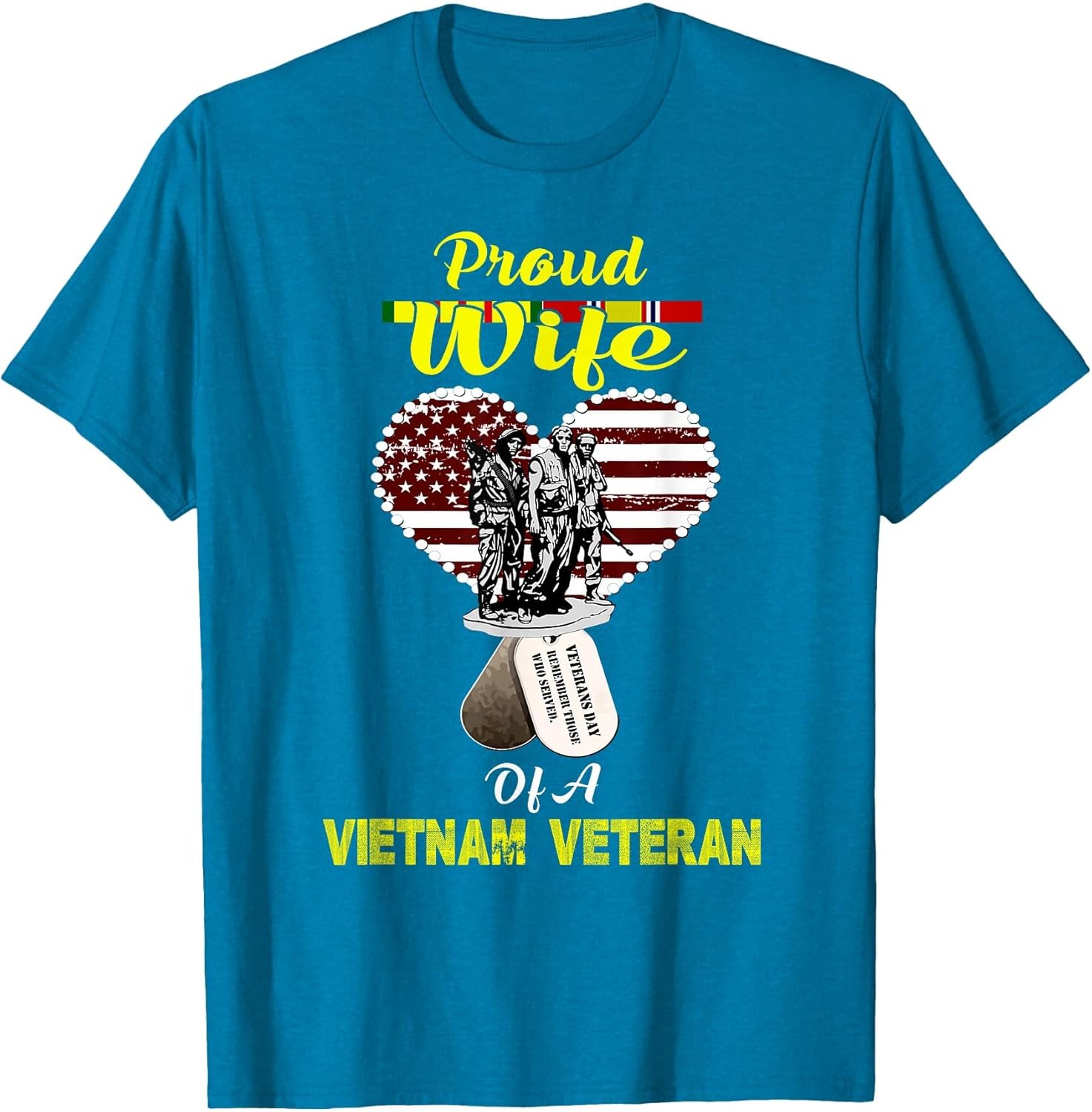 Proud Wife of A Vietnam Veteran T Shirt