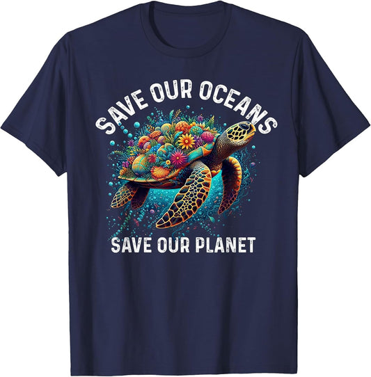 Save Our Oceans Save Our Planet Sea Turtles Earth Day