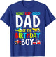 Dad of The Birthday Boy Shirt Transportation Trucks 2nd