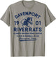 Davenport River Rats Iowa Vintage Defunct Baseball