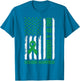 Dad of A Warrior Scoliosis Awareness Family US Flag
