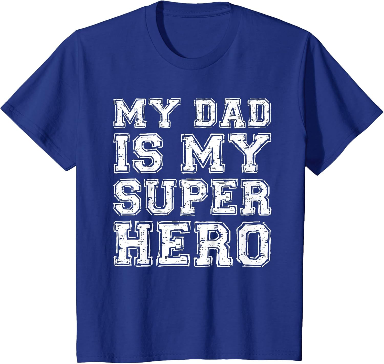 My Dad is My Superhero Shirt Kids Boy Girl Fathers Day
