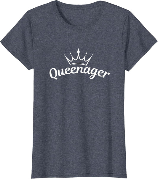 Queenager Queenagers Women Mom Grandma Ladies