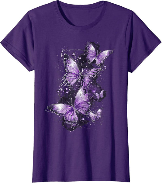 Butterfly Aesthetic Pink and lila Butterflies Nature