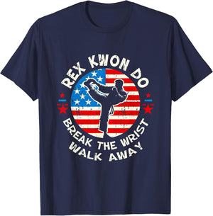 Rex Kwon Do American Flag Taekwondo Martial Art Sport