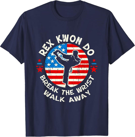 Rex Kwon Do American Flag Taekwondo Martial Art Sport