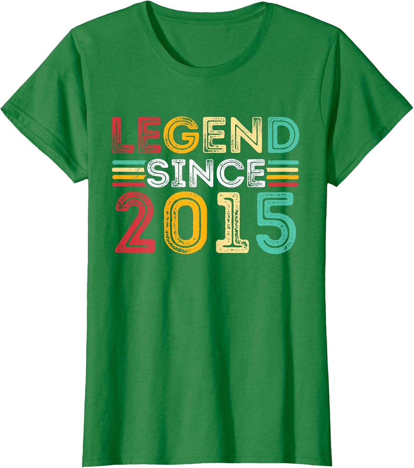 Legend Since 2015 Vintage Birthday Born in 2015 Men Women