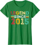Legend Since 2015 Vintage Birthday Born in 2015 Men Women