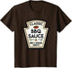 Barbecue BBQ Sauce Bottle Label Halloween Matching Costume