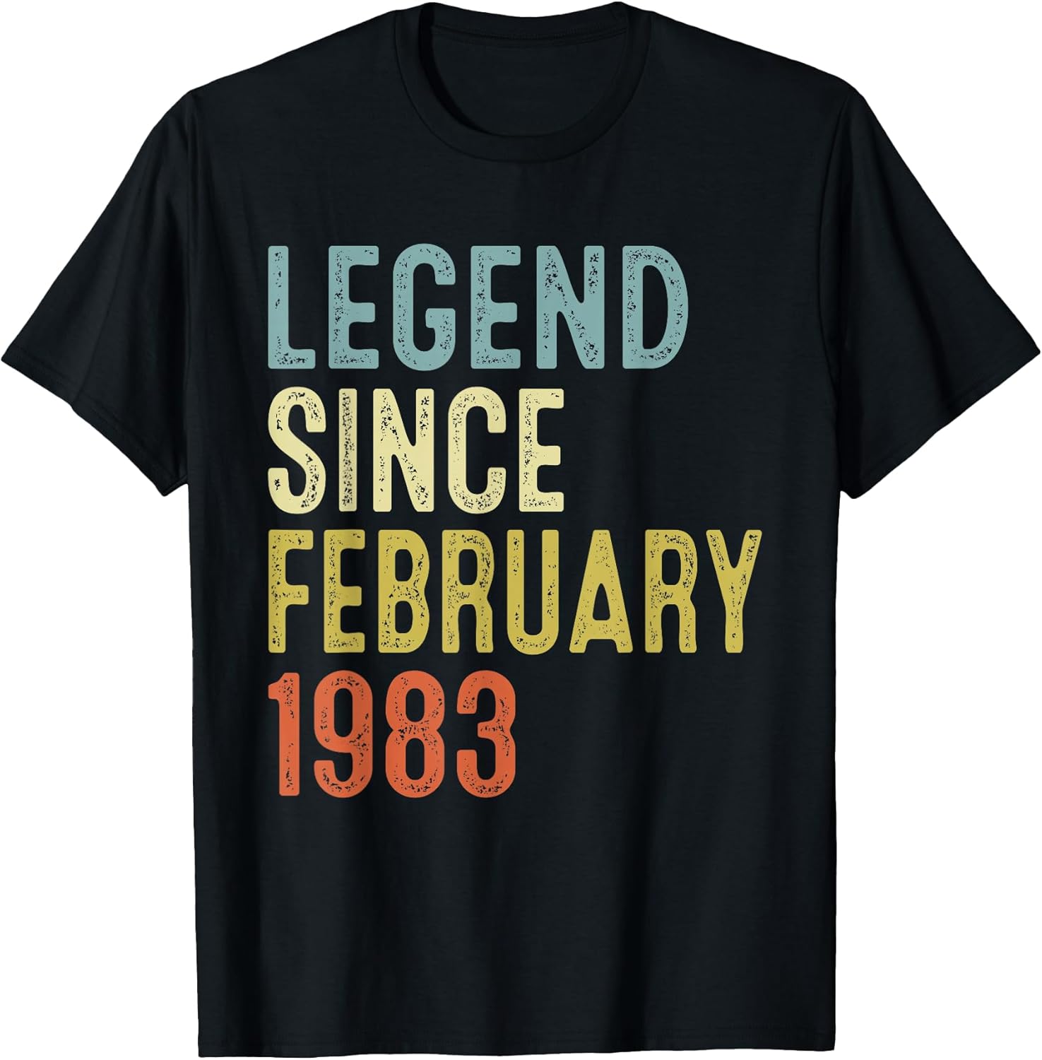 Legend Since February 1983 43rd Birthday Gifts 43 Year Old