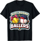 Busy Raising Ballers Softball Baseball Father Dad Kids Daddy
