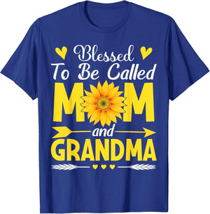 Blessed to Be Called Mom and Grandma Cool Mother's Day Mom