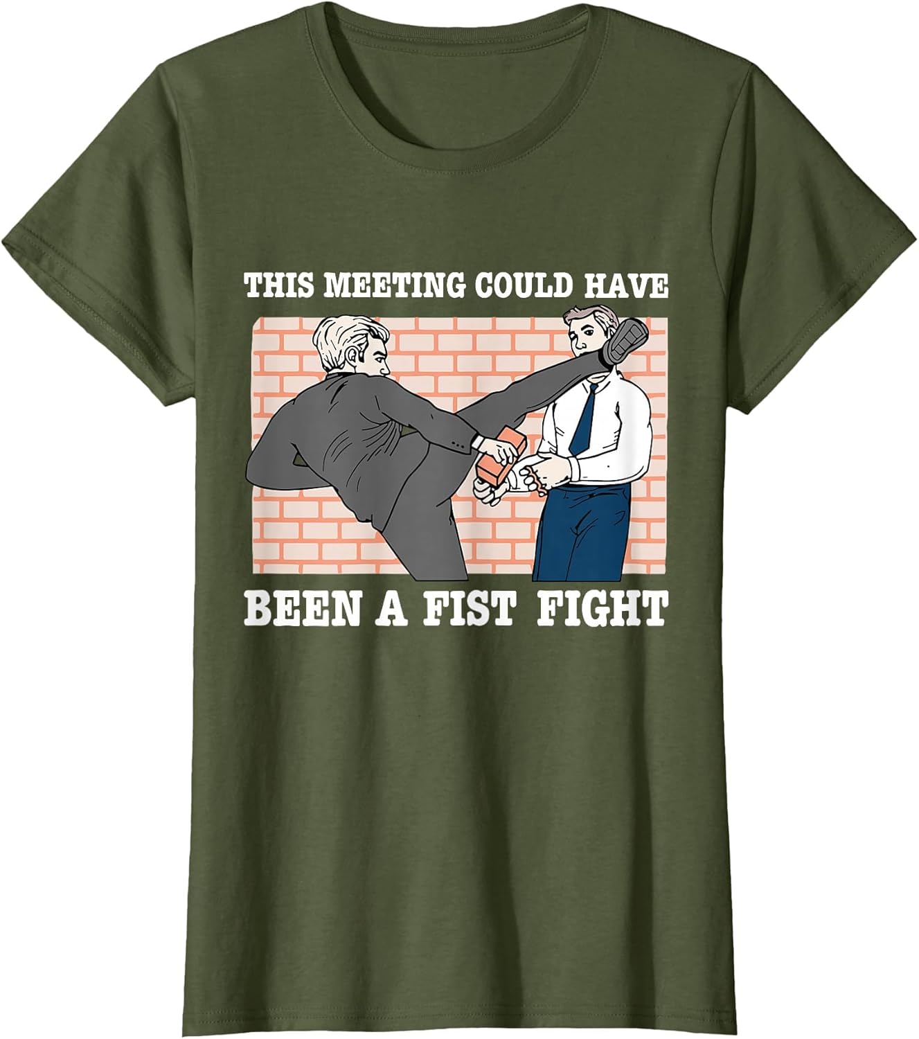 This Meeting Could Have Been A Fist Fight