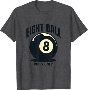 Eight Ball Vibes Only Retro Gaming Design