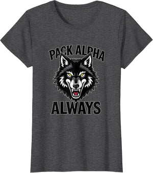 Pack Alpha Always Alpha Wolf Design