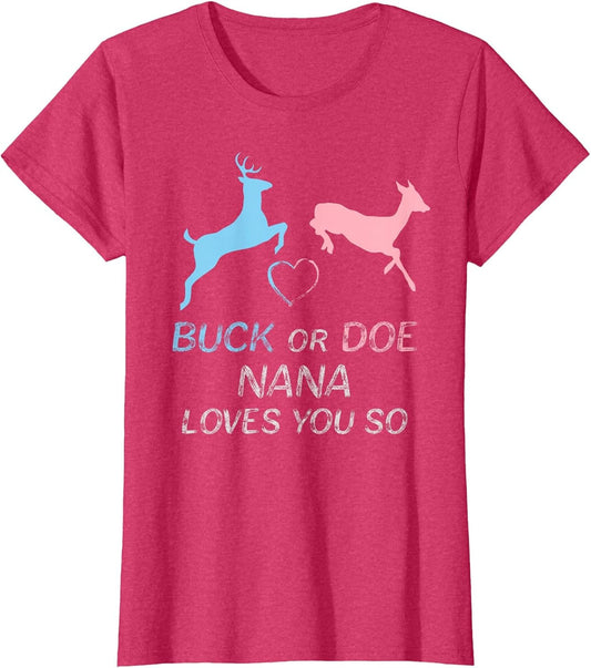 Buck or Doe Baby Gender Reveal Nana