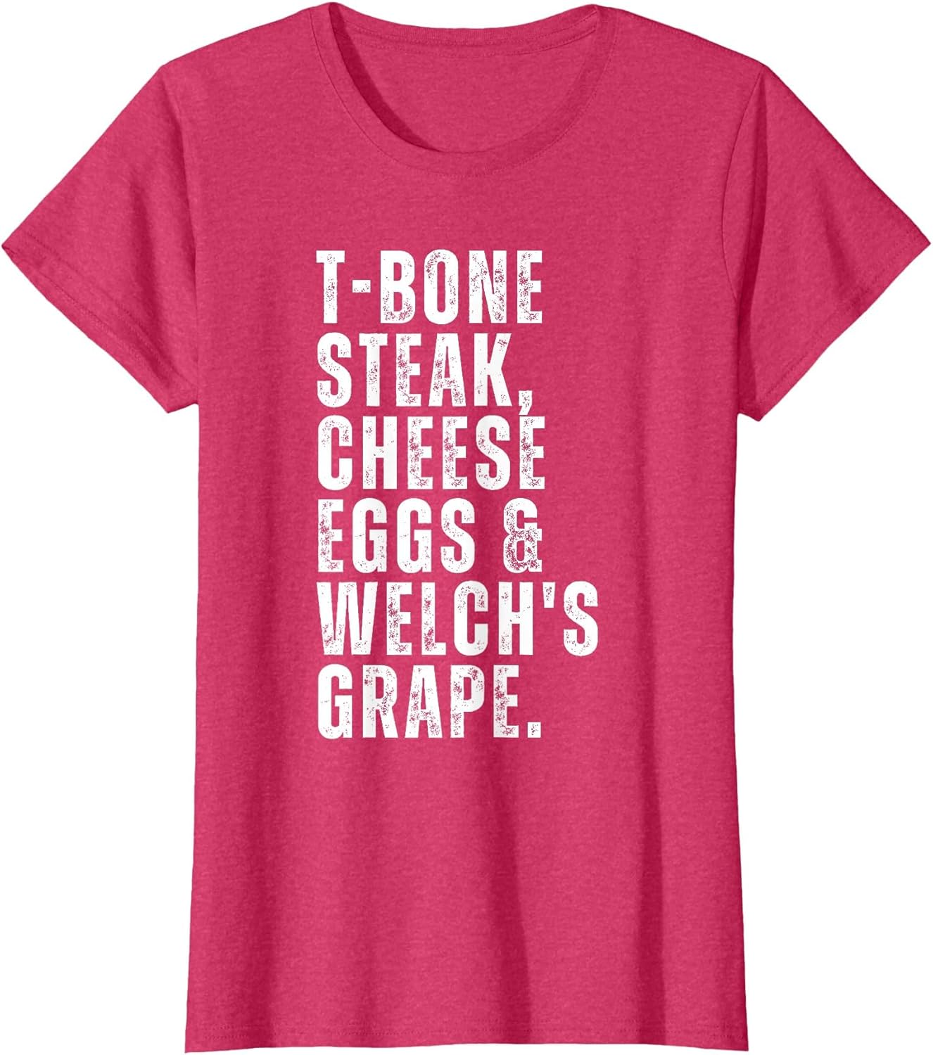 Funny Guest Check - T Bone Steak, Cheese Eggs, Welch's Grape