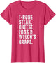 Funny Guest Check - T Bone Steak, Cheese Eggs, Welch's Grape