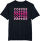 Coffee Lover Caffeine Pink Vintage Retro Pop Culture Fun