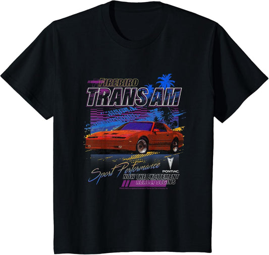 Trans Am Pontiac Firebird Y2K Retro Palm Tree
