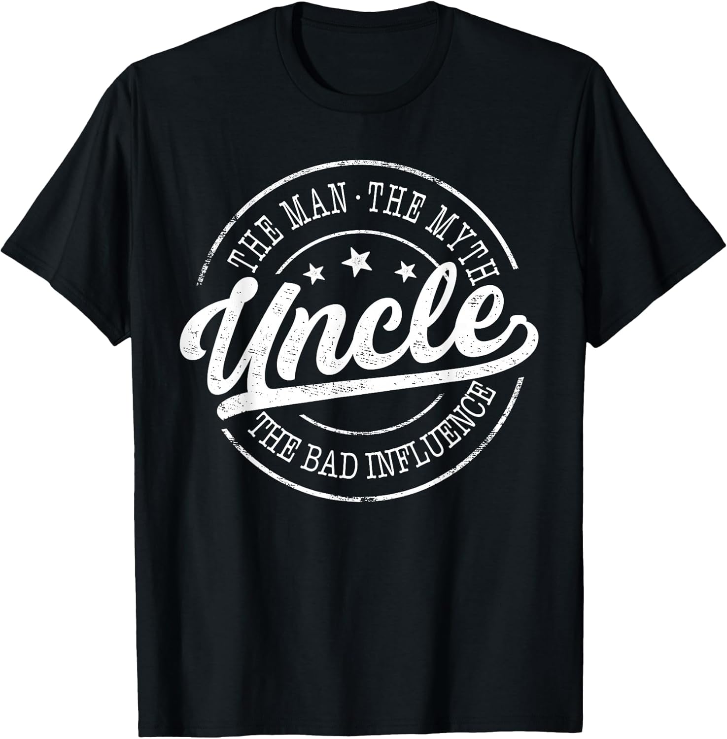 Uncle The Man The Myth The Bad Influence Emblem Design