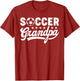 Soccer Grandpa Funny Sports Papa Vintage Humor
