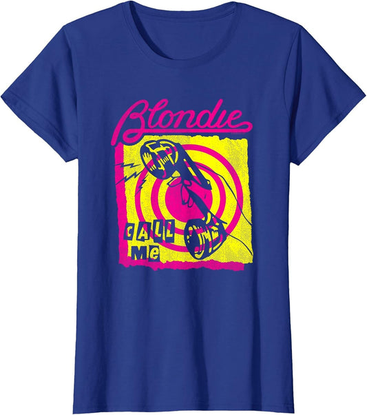 Blondie Call Me Colorful Vintage Band