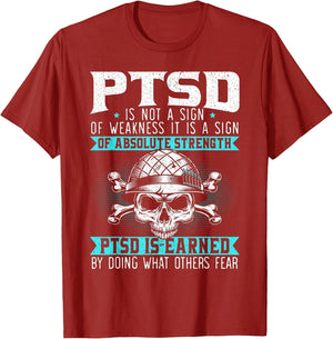 PTSD is Earned by Doing What Others Fear Stress Disorder