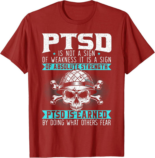 PTSD is Earned by Doing What Others Fear Stress Disorder