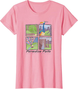 Disney Pixar Up Paradise Falls Summer Camp Squares