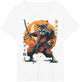 Samurai Warrior Raccoon Vintage Japanese Harajuku