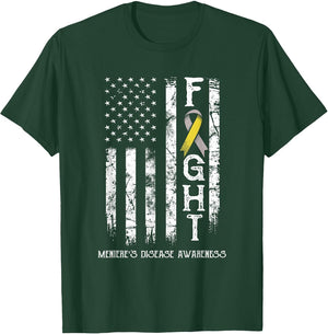 Meniere's Disease Warrior US Flag